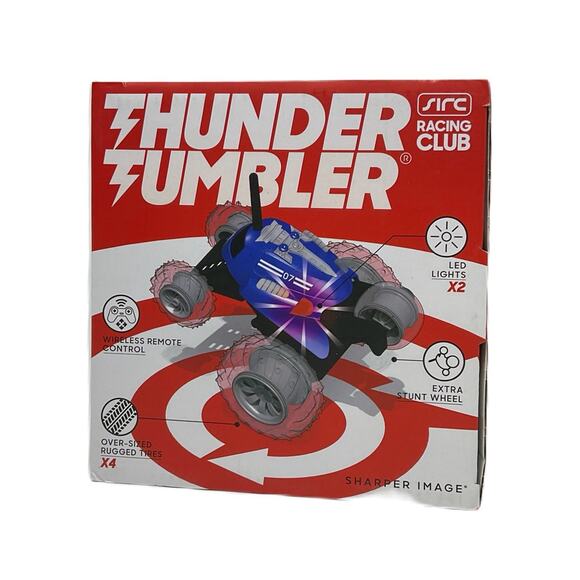Sharper Image -Thunder Tumbler Remote Control 360 Spinning Car - Picture 5 of 6